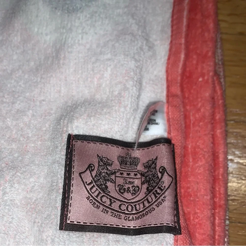 Juicy Couture Pam & Gela 100% Juicy Foldable Reversible Beach Towel Backpack